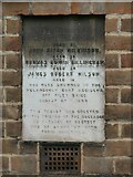 SE3129 : St John & St Barnabas, Belle Isle: Filey Brigg memorial by Stephen Craven