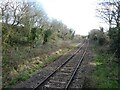 Railway line to Exeter