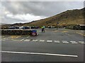 The almost empty car park at Pen-y-Pass