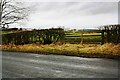 Field gateway from north side of rural road near Whitbarrow Farm