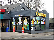 H4572 : Happy Easter display, Centra, Omagh by Kenneth  Allen