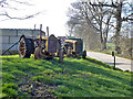 Old Fordson tractors, James Watt Way, Crawley