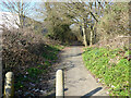 Path from Tinsley Lane North to Radford Road