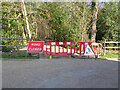 Road closed for path through Forge Wood