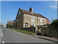 Stone cottages on Bristol Road