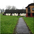 Path to Malpas Road bungalows, Newport