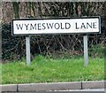 Wymeswold Lane sign