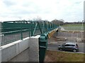 Bridge for cycle path and footpath over Summer Lane, Whipton