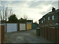 SE2337 : Lock-up garages, Green Lane, Horsforth by Stephen Craven