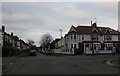 Loring Road at the junction of Myddelton Park