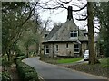 North lodge, Rawdon Crematorium - rear