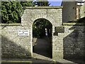 Gateway into Garth Park