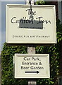 Sign for the Carlton Inn, Carlton Husthwaite