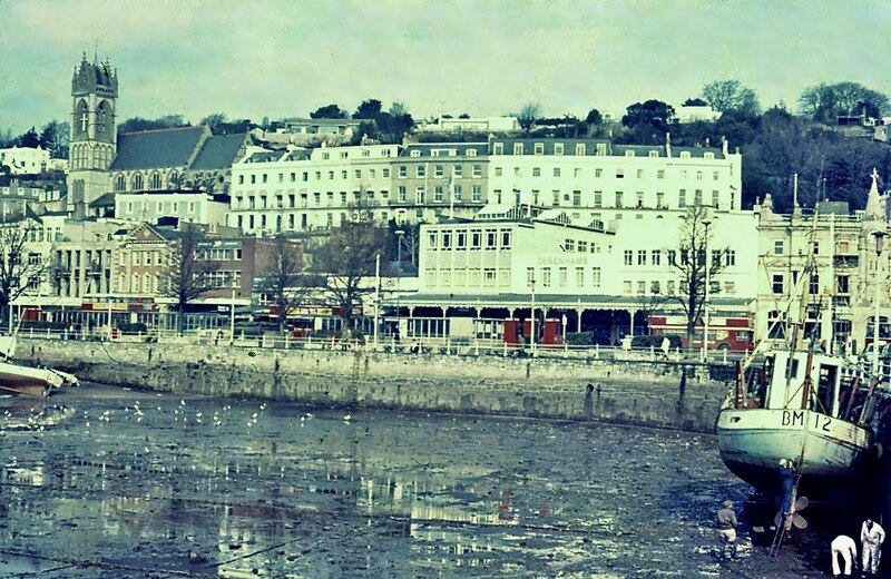 Torquay Old Harbour And Strand In 1972 © John Lawson :: Geograph ...