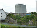 NG7627 : Storage tank, Kyle of Lochalsh by Stephen Craven