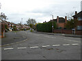 Hillery Road from Silverdale Avenue, Red Hill, Worcester