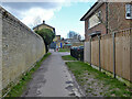 Public footpath 3388, Three Bridges, Crawley