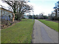 Public bridleway 1525_1 heads towards County Oak, Crawley