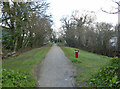 Public bridleway 1525_1, Manor Royal zone 1, Crawley