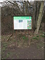 Sign, Benton Quarry Park, Whitley Road, Benton