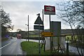 Delamere Station sign