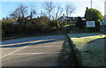 Empty Three Blackbirds car park, Cwmbran