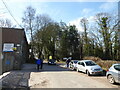 Approach to Corbet Wood car park at Grinshill, Shropshire