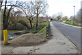 Waterfield Gardens crosses Bewbush Brook, Bewbush, Crawley