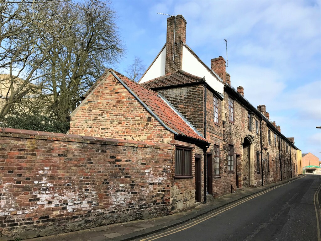 Historic houses on Priory Lane in King's... © Richard Humphrey ...