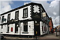 NY4055 : The Crown at Botchergate / Crown Street junction by Luke Shaw