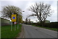 Entrance to Coach Gap Lane Industrial Estate, Langar