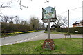 Stanstead village sign