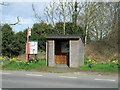 Bus shelter at Eglwys Cross