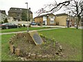 Guiding memorial on Gildersome village green