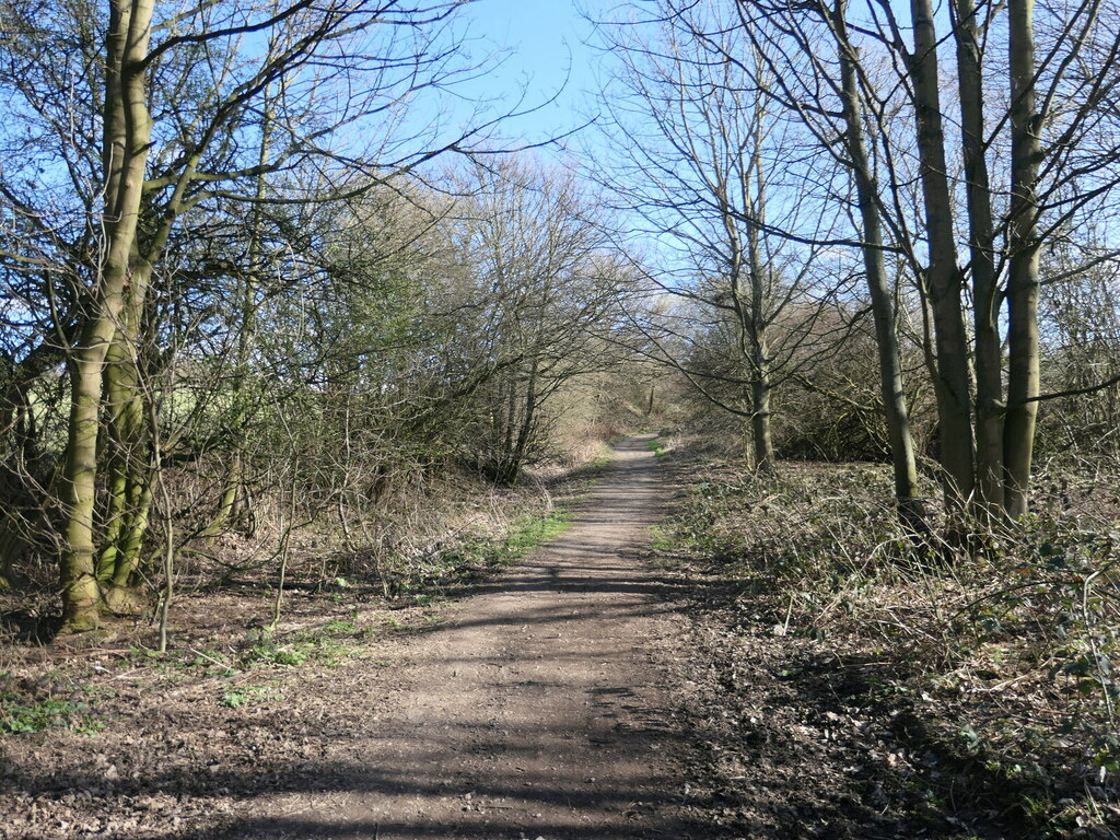 Green Lane heading south-east from... © Christine Johnstone :: Geograph ...