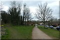 Path near East Park Road