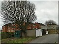 Substation and garages, Hillside View, Pudsey