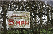 TQ2894 : Privately made sign by Brunswick Park, Southgate by David Howard
