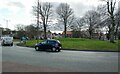 Roundabout on the A691, Durham