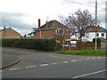 Junction of Ashdown Close and Malvern Road, Lower Wick