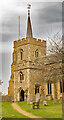 Kimpton : tower, Parish Church of St Peter & St Paul