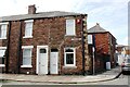 Houses at north end of Tithe Barn Street at Salisbury Road junction