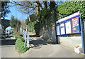 Passenger entrance to Calstock station