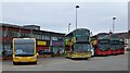 Buses at Consett Bus Station