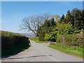 Bridleway sign on Lincomb Bank, above Lincomb, Worcestershire