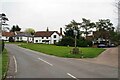 The Green & Village Sign at Hadstock