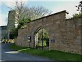 SE3651 : Archway to the Old Rectory, Church Lane, Spofforth by Stephen Craven