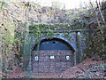 ST1281 : Southern portal of Walnut Tree or Garth Tunnel by Gareth James