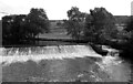 The weir by Langcliffe Locks, River Ribble