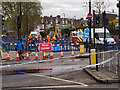 Hornsey : burst water main repairs